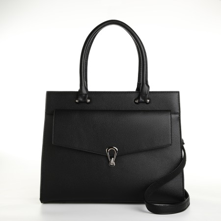 Bag Women's Tout, on a zipper, black color