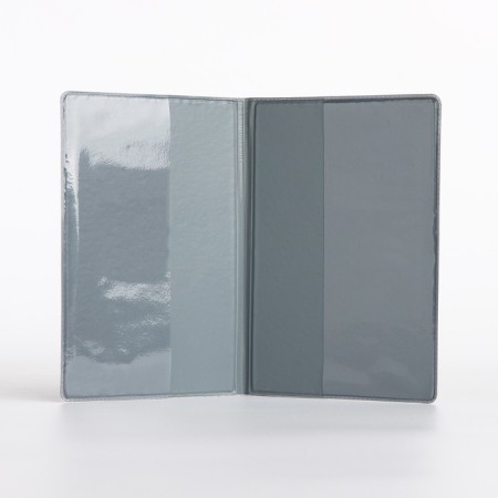 Passport cover, gray color-6