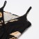 Night shirt female, black color, size 48