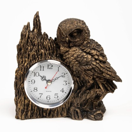 Table watch "Owl", discrete move, 17.5 x 18 cm-1