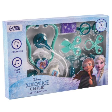 Dr. Frozen's set, cold heart, in the box-1