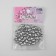 Rhinestones are sewing “drop”, rimmer, 6 × 10 mm, 50 pcs, white color