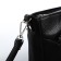 Bag Cross-Bodi with a zipper, black color