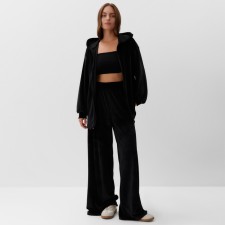 Women's costume (sweatshirt and trousers) KAFTAN PLUSHY p. 40-42, black