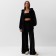 Women's costume (sweatshirt and trousers) KAFTAN PLUSHY p. 40-42, black