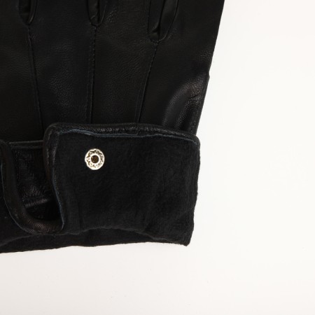 Male gloves, size XL, with insulation, black color-3