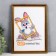 Photo frame plastic 21x30 cm Buk (987)