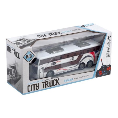 Radio -controlled bus "Intercity" works from batteries-4