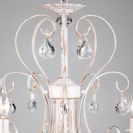 ALDA 5x60W E14 chandelier, gold-2