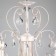 ALDA 5x60W E14 chandelier, gold