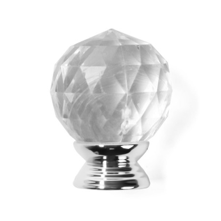 Cappio PK114, D = 30 mm, plastic, chrome color, 8 pcs-2