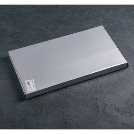 Serving tray with handles "Grapes", 38.5 × 20.5 × 2 cm, silver color-2