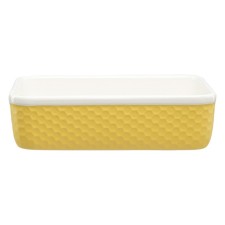 Liberty Jones Marshmallow baking dish, size 21.6x16.5 cm, lemon color
