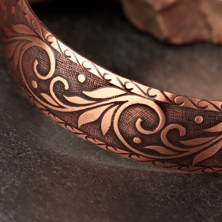 Middle Bracelet "Lace", copper-2