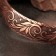 Middle Bracelet "Lace", copper