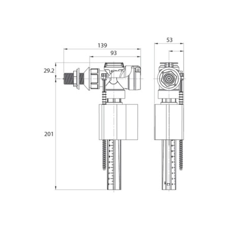 Intake IDDIS F012400-06 valve, side eyeliner-1