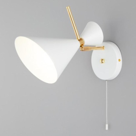 Sconces Apart, 1x60W E14, color gold, white-2