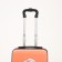 Small suitcase 16 "On the zipper, the color is orange