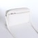 Women's bag with lightning, white color