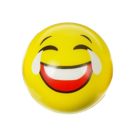The ball "Smiley", soft, 4.8 cm, species mix-2