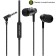 Headphones More Choice G20, microphone, vacuum, 95 dB, 32 Ohm, 3.5 mm, 1.1 m, black