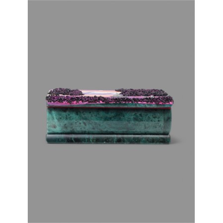 Casket "Night" 15x7x5.5 cm, stone baby, coil-17