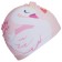 A children's cap “on the wave” “Swan”, fabric, a girth 46-52 cm