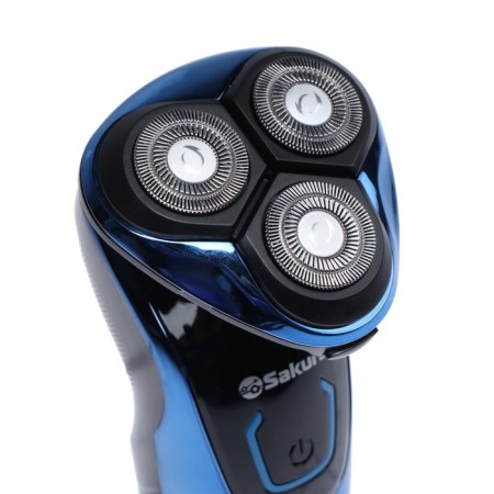 Electric blower Sakura SA-5420BL, 3 W, rotor, 3 heads, dry/wet shave, trimmer, battery-2