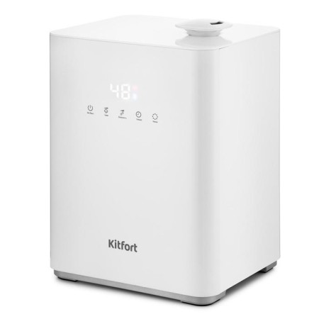 Air humidifier KitFort KT-2809, ultrasound, 110 W, 4.3 l, 20 m2, white