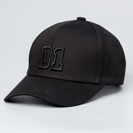 Baby cap for the boy “01”, black color, rr 52-54, 5-7 years old-2
