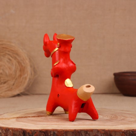 Абашевская игрушка "Всадник", 12х5х13 см, Зоткин А.Н. МИКС-2