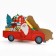 Organizer for bottles "Santa Claus in the car"
