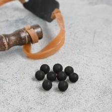 Set of balls for slingshot d = 10mm (100pcs) of clay, mix