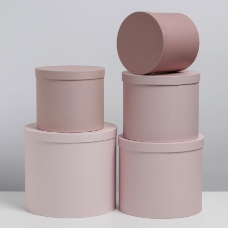 Set of boxes 5 in 1, gift packaging, “Coffee”, 13 x 14–19.5 x 22 cm-2