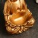 Steam for the little things "Buddha with lotus" bronze, 19x17x32