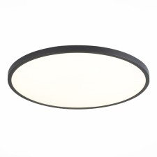 The lamp is wall-flowing ST LUCE. ST601.442.48. 1x48 W, LED, 4000K, 4320 LM, 60x60x2.7 cm, black color