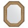 Mirror in the baguette frame, vignette antique bronze 109 mm, 65x80 cm
