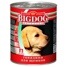 Wet Big Dog food for puppies, railway, 850 g