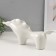 Souvenir Ceramics "Purposeful Horse" White 7x39.5x17 cm