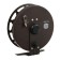 Inertial coil, metal, diameter 10 cm, dark brown color, TL100