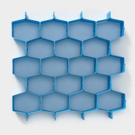 Organizer under the boxes, 8 partitions, 34.3 × 6.6 cm, color mix-2