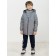 Windbreaker for boys, height 116 cm, gray color