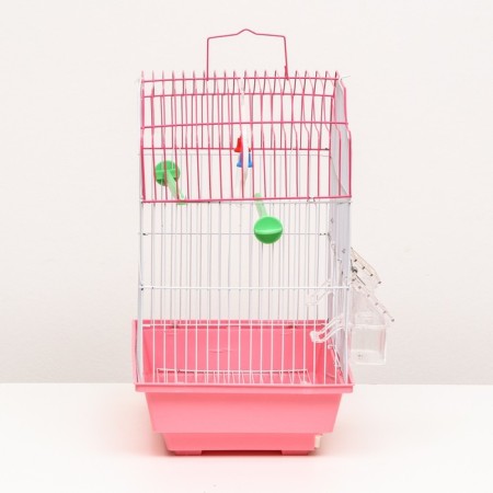 Poultry cell is equipped BD-1/4F, 30 x 23 x 39 cm, pink-1
