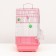 Poultry cell is equipped BD-1/4F, 30 x 23 x 39 cm, pink