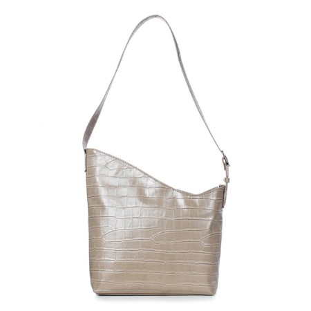 Bag Women's, Flooded Leather, 270x310x100 cm, Bezhevaya T.-1