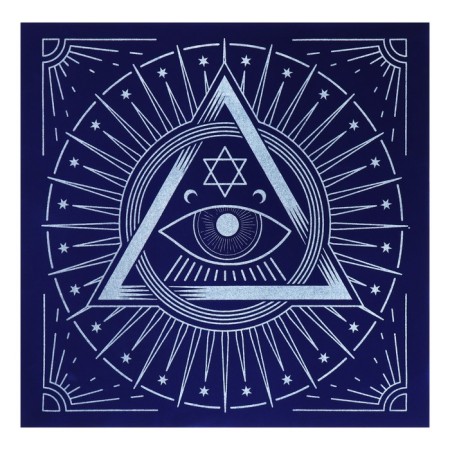Groundpress for fortune telling velvet "Oracle Eye", 50x50 cm, 16+-1
