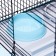 Cage for chinchilla "Pijon" No. 10, collapsible, 58 x 40 x 88, turquoise