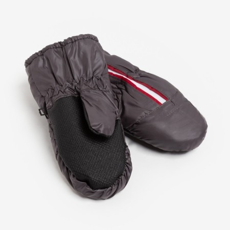 Winter children's mittens minku, color in brown, river 16-17 (20 cm)-1