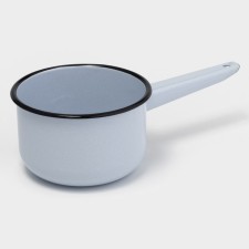 Cylindrical bucket, 1.5 l, without decolle, metal handle, induction, color mix