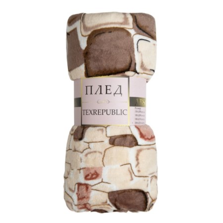 Texrepublic blanket, size 200x220 cm, beige color-8